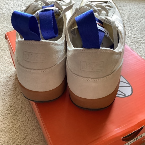 Nike NIKECRAFT Tom Sachs General Purpose Shoes, men’s size 11, tan and white - Picture 4 of 16
